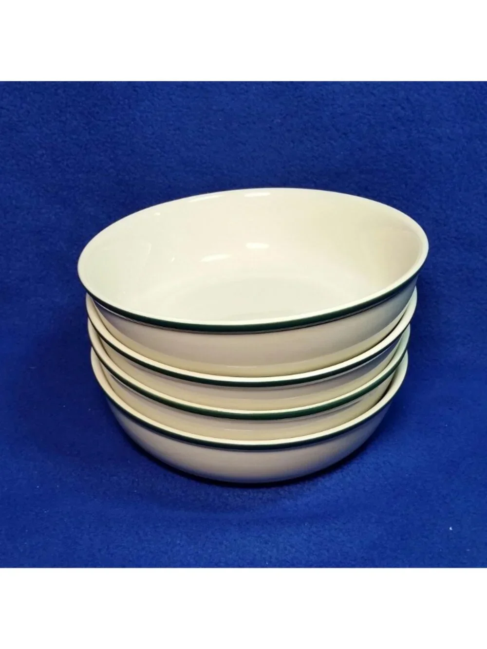 Casuals Apple Soup Bowls China Pearl Apples and Pink Blossoms Set of 4 Country